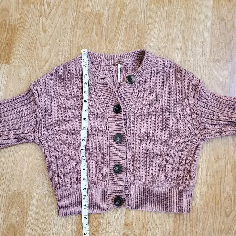 💗 FREE PEOPLE 💗 'All Yours' Cropped Dolman Sleeve Cardigan - [Size XS]